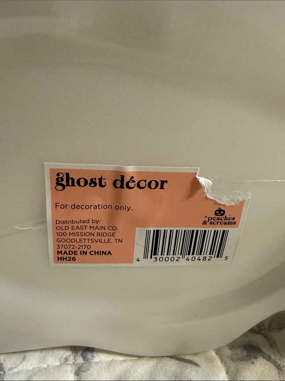 *Viral* set/2 White Ghost plastic figure Set with Pink Bubble Accents - Picture 4 of 7